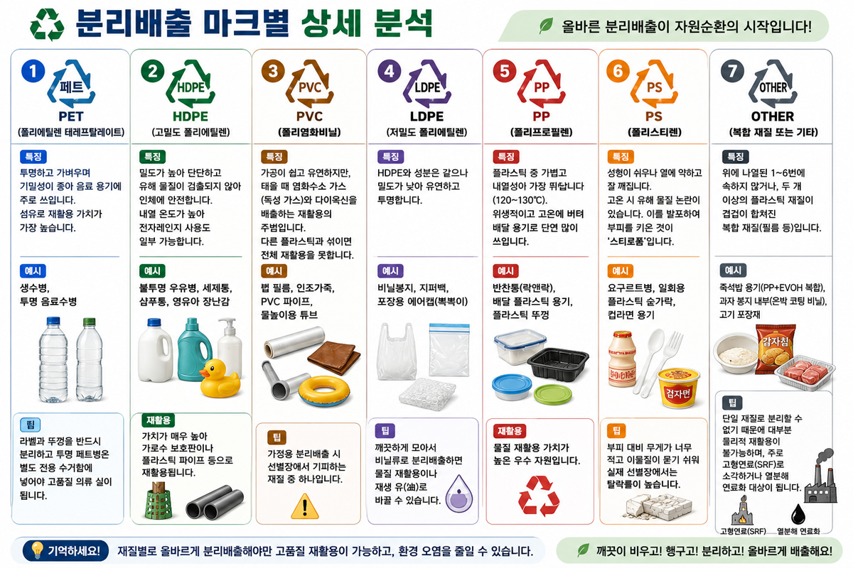 플라스틱 분리배출 마크